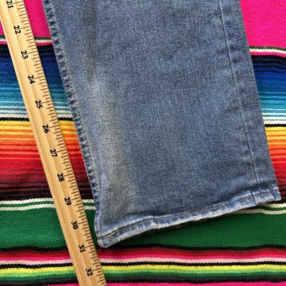 DSQUARED2 Jeans Mens Measure 32x31 Blue Light Med Wash Straight Leg Italy - Picture 7 of 9